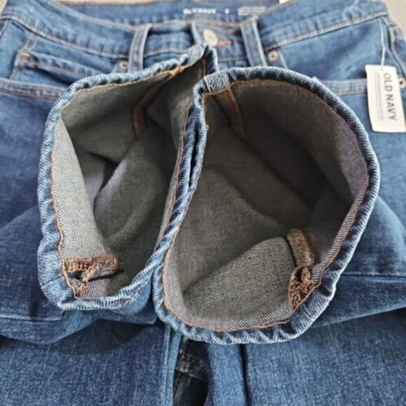 Old Navy Jeans Women's Size 6 (29x27) NWT High-Rise Straight Medium Wash Stretch - Picture 14 of 16